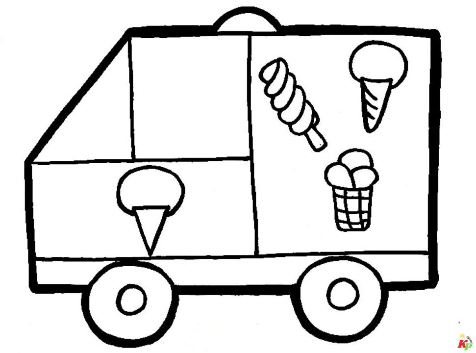 IJswagen Kleurplaten (2)