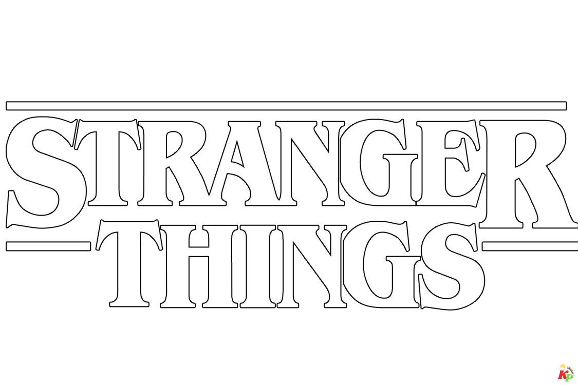 Breng Stranger Things tot leven met onze Kleurplaten!