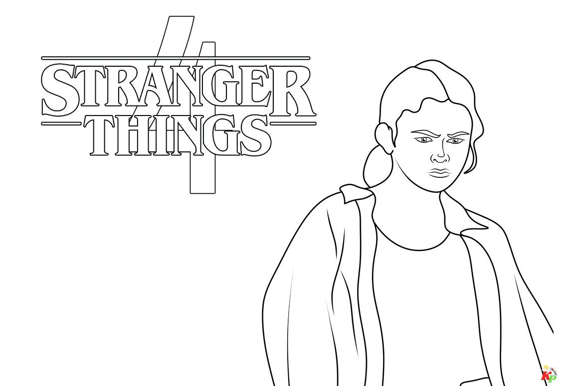 Stranger Things kleurplaten (17)