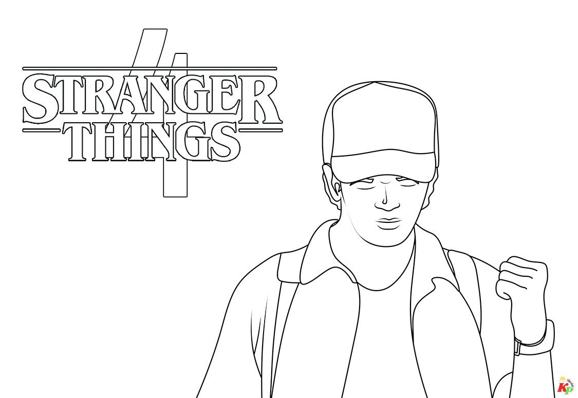 Stranger Things kleurplaten (33)
