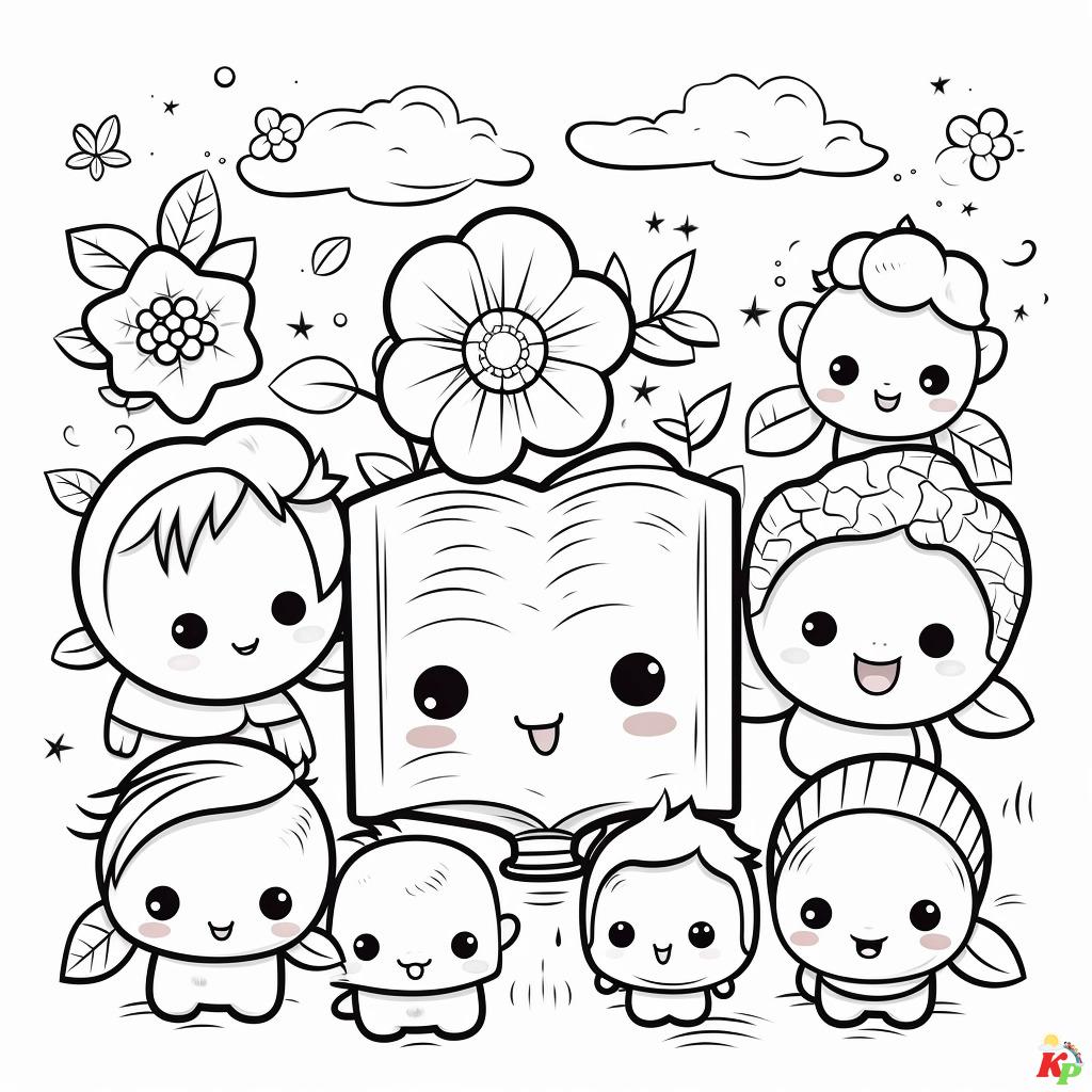 Kawaii Kleurplaten Voor Kinderen Kleurplatenprinten kawaii-kleurplaten-voor-kinderen-kleurplatenprinten