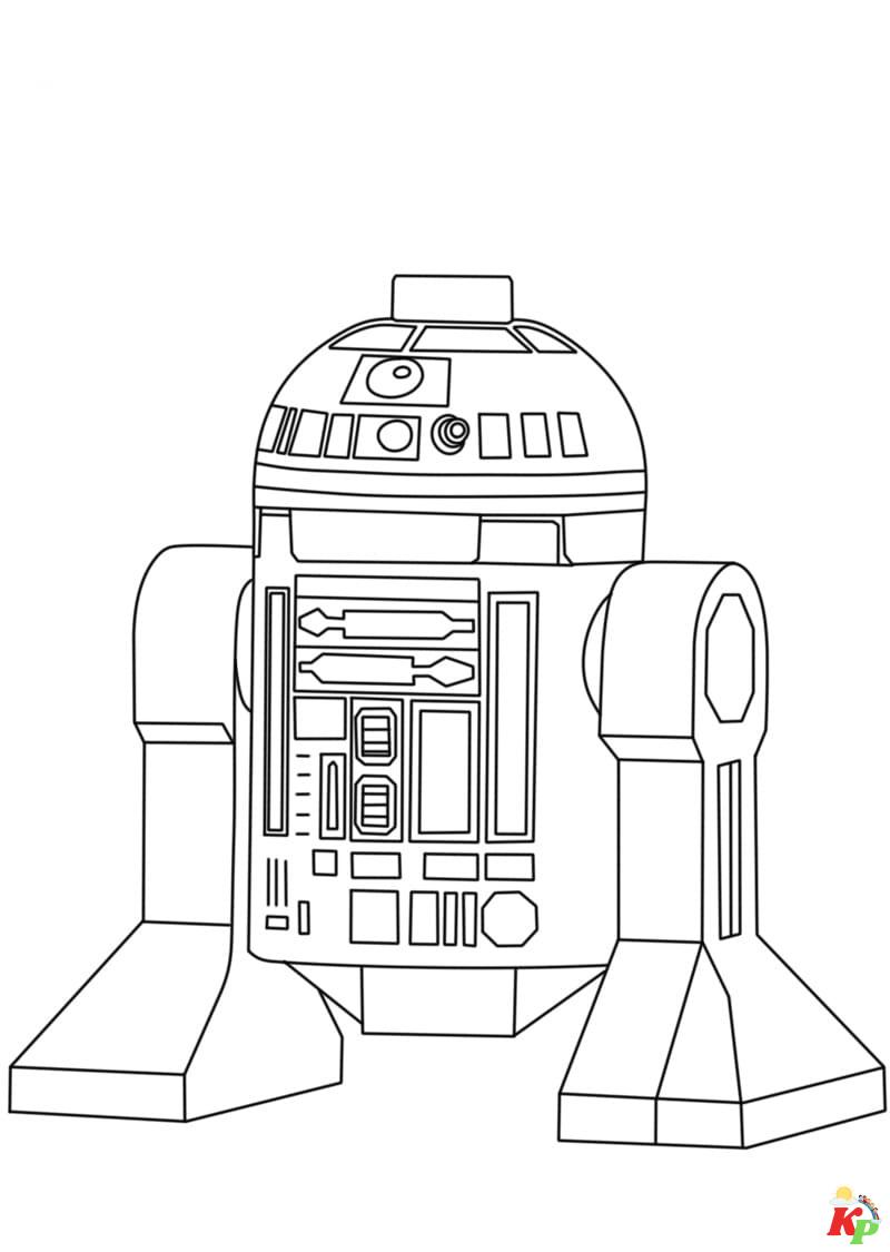 R2-D2 Kleurplaten (1)