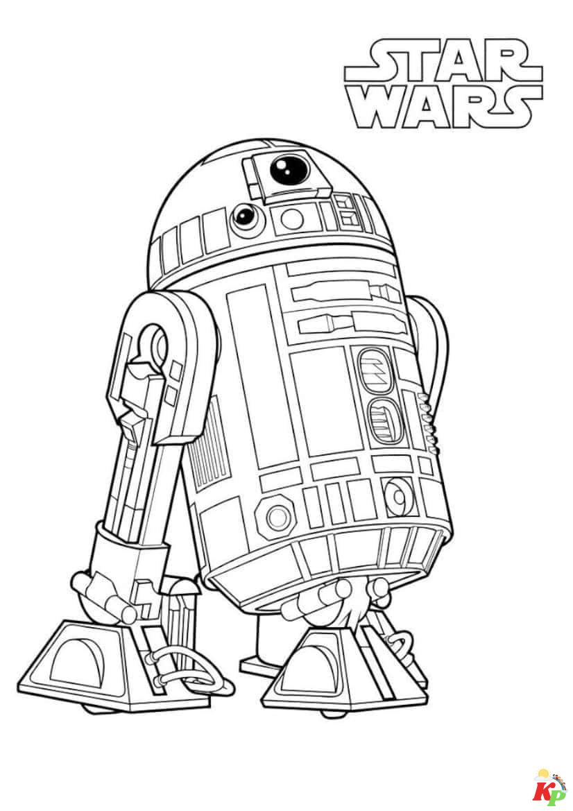 R2-D2 Kleurplaten (13)