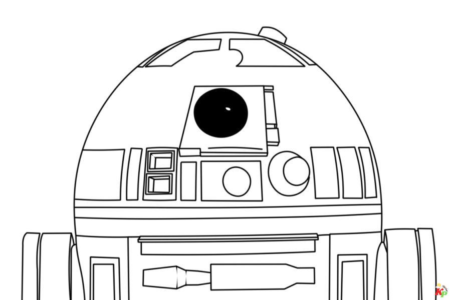 R2-D2 Kleurplaten (19)