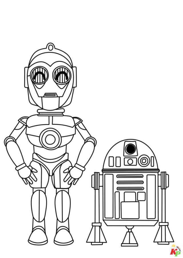 R2-D2 Kleurplaten (22)