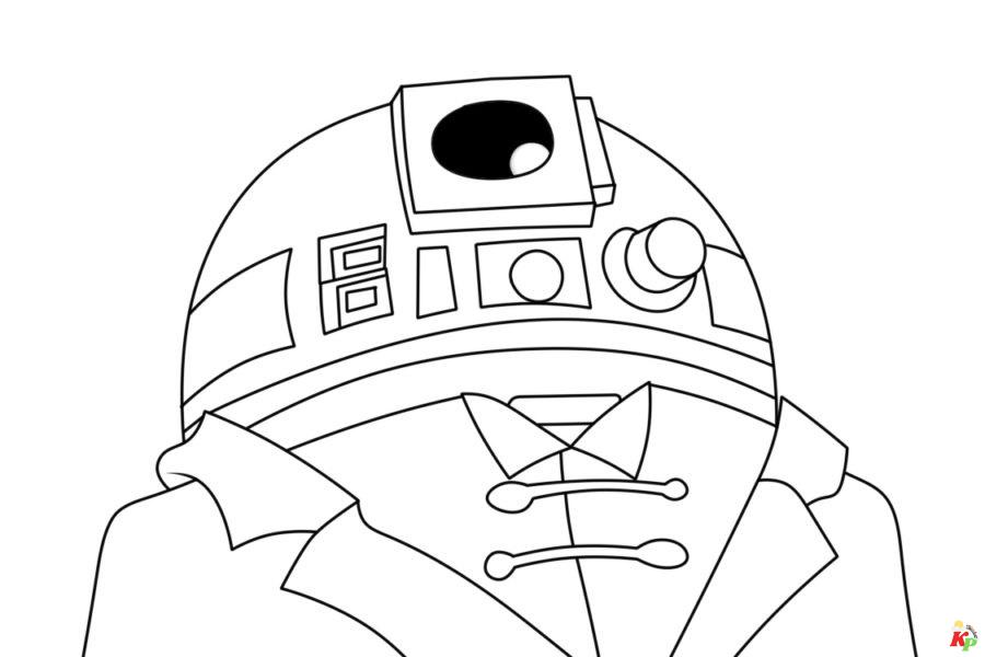 R2-D2 Kleurplaten (8)