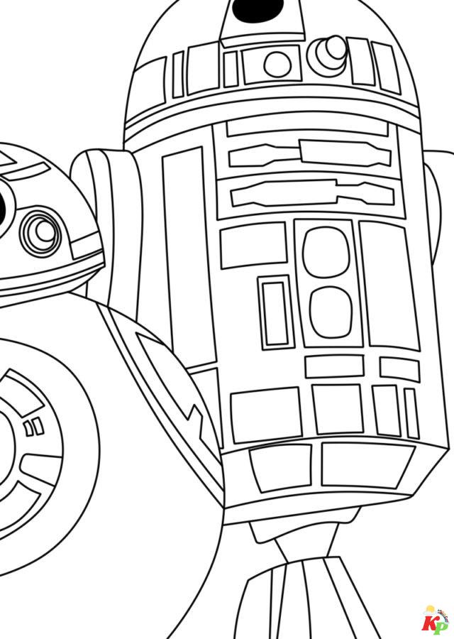 R2-D2 Kleurplaten (9)