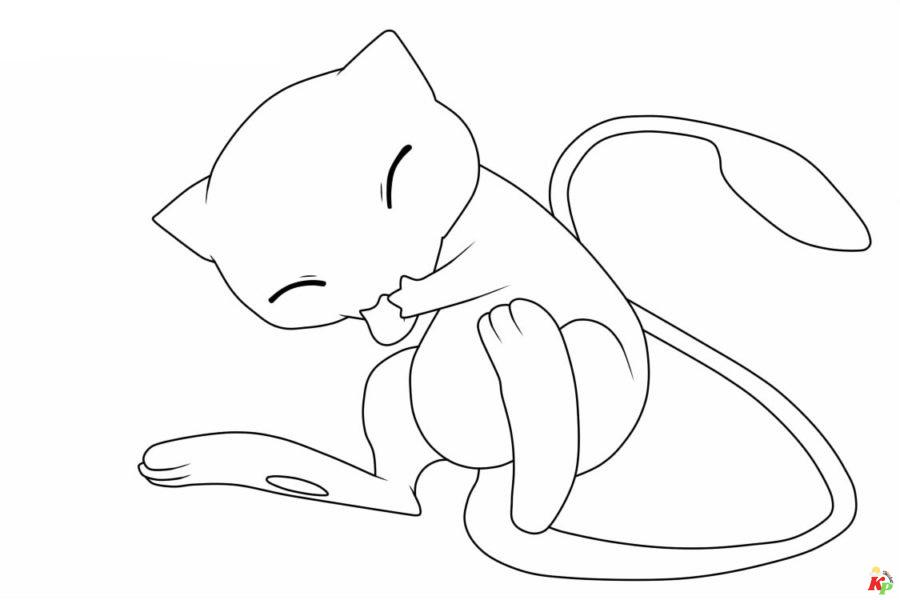 Mew Kleurplaten Beleef Kleurplezier Met De Zeldzame Pok mon mew-kleurplaten-beleef-kleurplezier-met-de-zeldzame-pok-mon