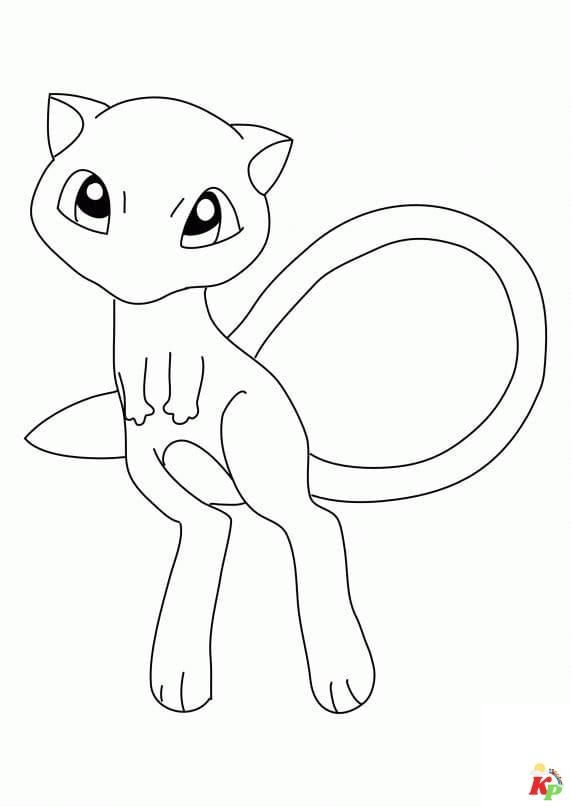 Mew Kleurplaten Beleef Kleurplezier Met De Zeldzame Pok mon mew-kleurplaten-beleef-kleurplezier-met-de-zeldzame-pok-mon