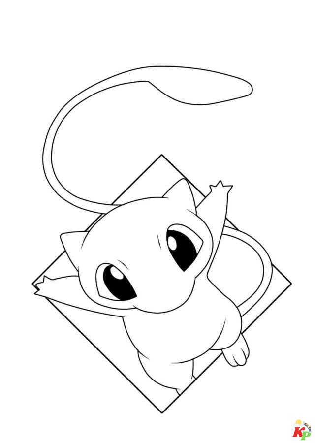 Pokemon Kleurplaten Legendarische Mew Pokemon Kleurplaten Op pokemon-kleurplaten-legendarische-mew-pokemon-kleurplaten-op