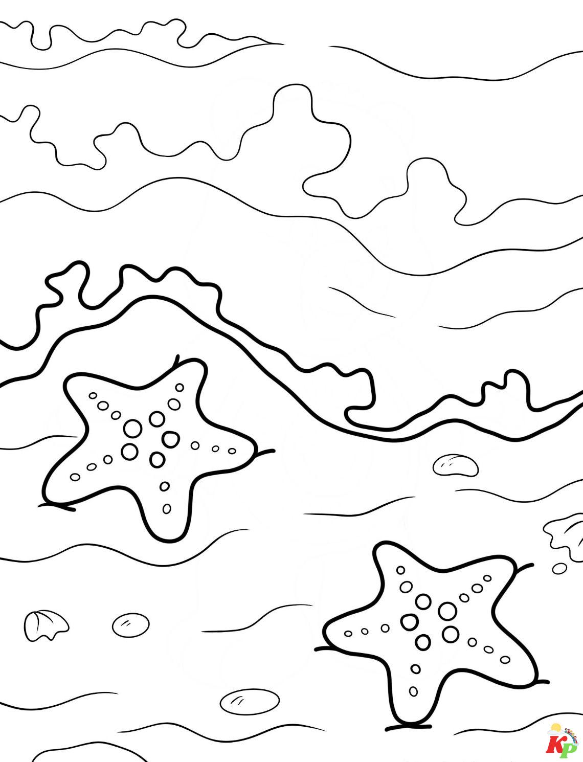 Zeeter Coloring Zeester Kleurplaten: Duik in de wondere wereld van de oceaan!